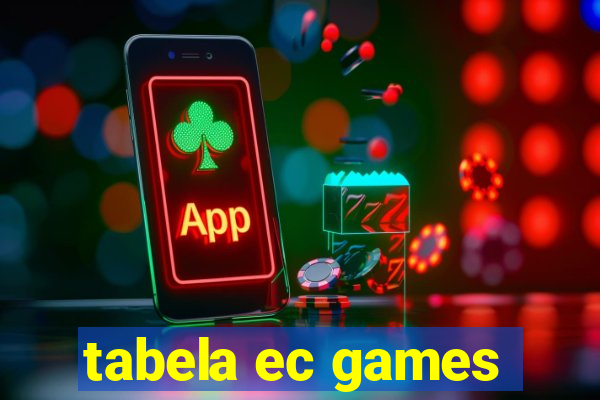 tabela ec games